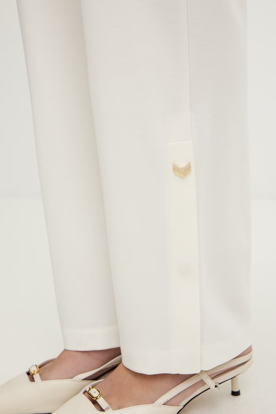 Liu Jo spodnie beżowy TA6280.J5942