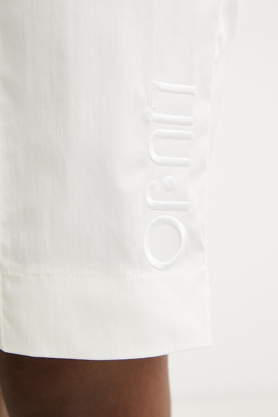 Liu Jo шорти жіночі з бавовни бежевий TA6289.T416A