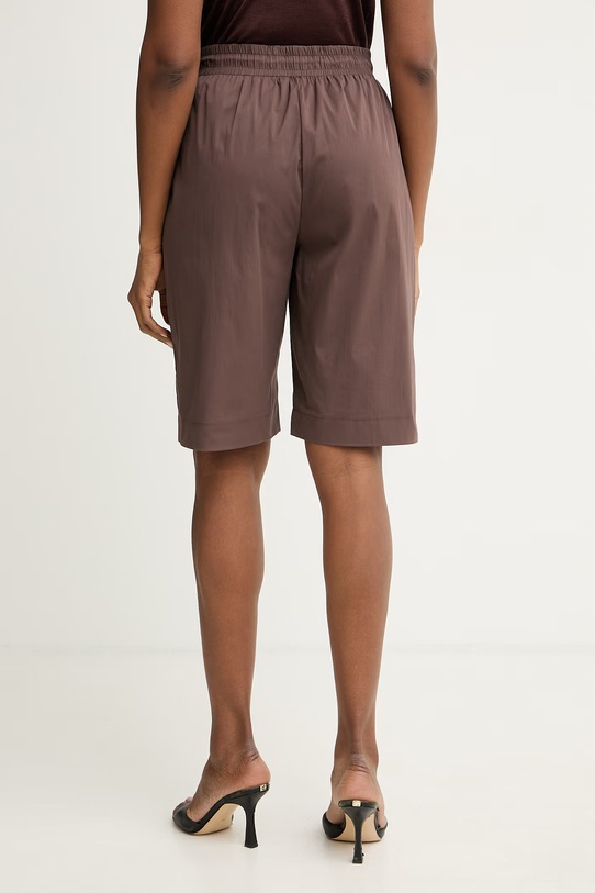 Одяг Liu Jo шорти жіночі з бавовною TA6289.T416A коричневий