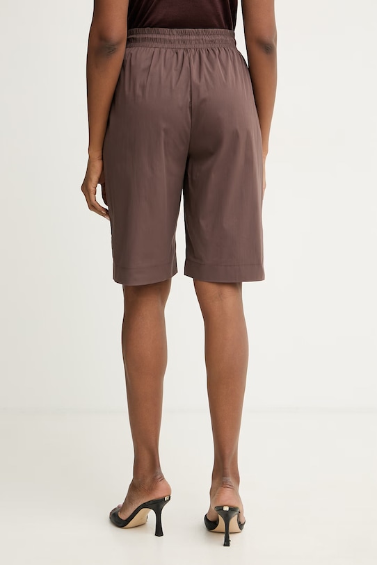 Одяг Liu Jo шорти жіночі з бавовною TA6289.T416A коричневий