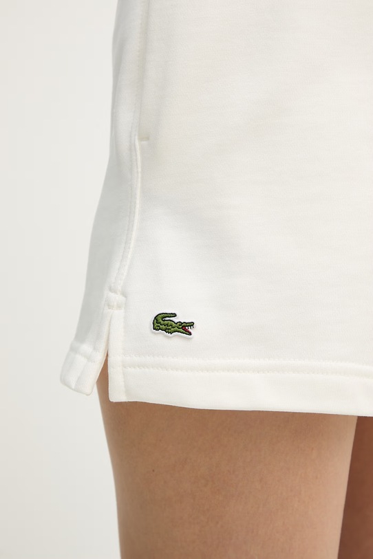 Lacoste szorty dresowe damskie beżowy GF5341