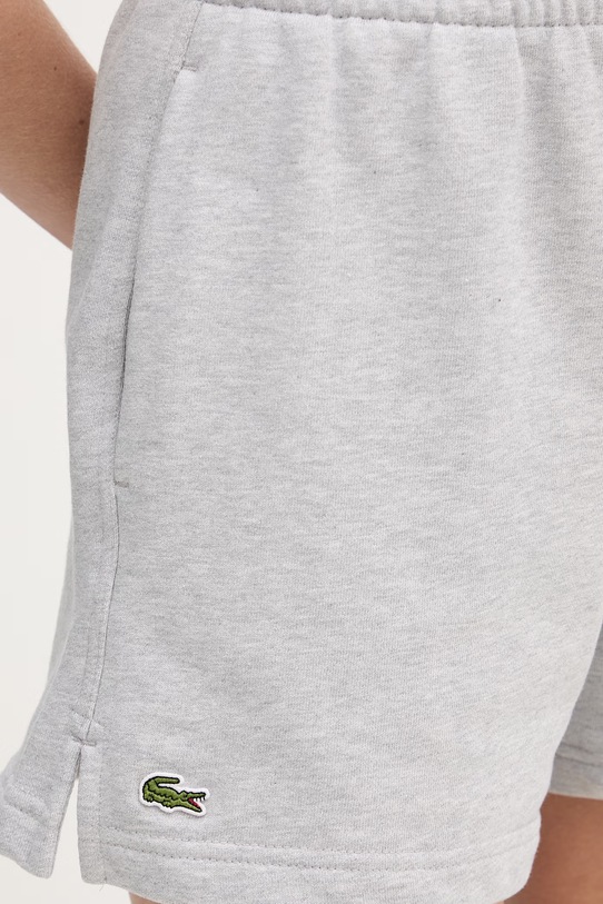 Lacoste pamut rövidnadrág szürke GF5341