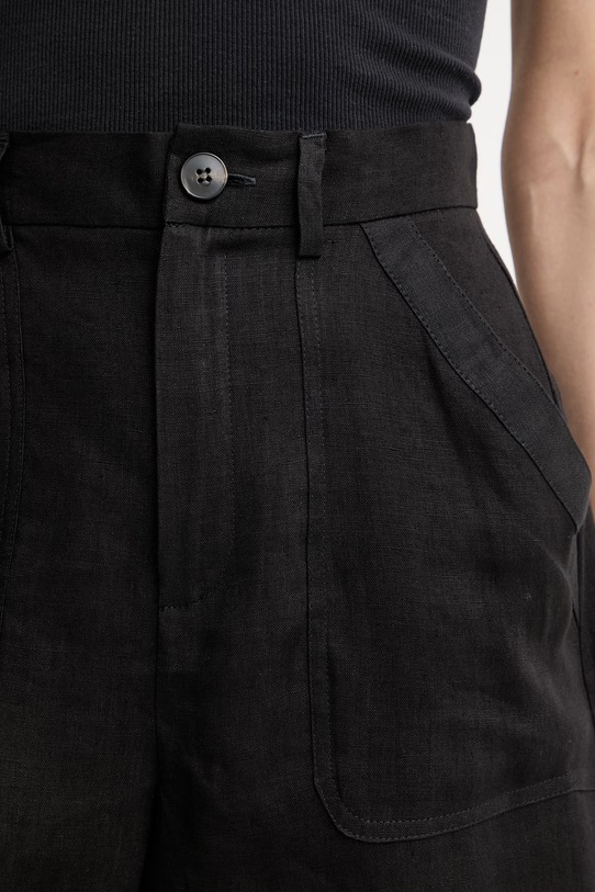 Marella шорти жіночі лляні Emme by Marella чорний 2615141032200