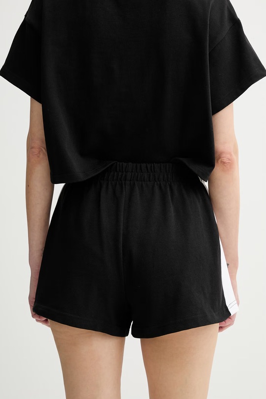 Ρούχα Calvin Klein Σορτς επίσημα Γυναικεία από βαμβάκι LV00Q61153 μαύρο