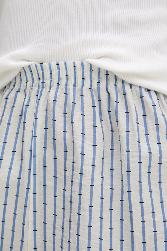 American Vintage szorty damskie z lyocellem niebieski ZIV09A