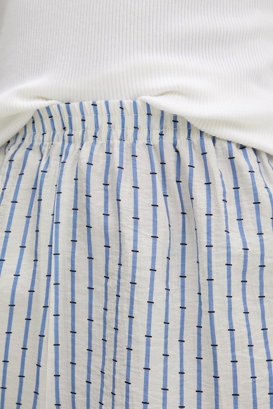 American Vintage szorty damskie z lyocellem niebieski ZIV09A