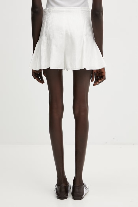 Odzież Rotate szorty damskie z wiskozy 115665400 biały