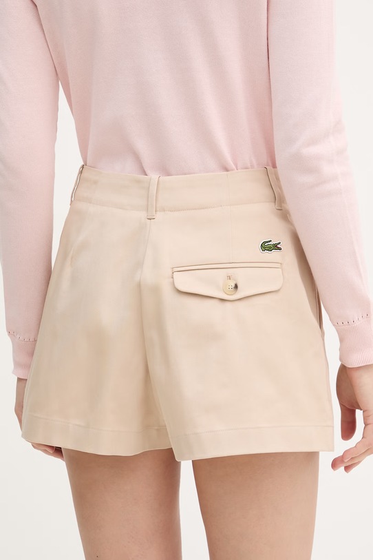 Odzież Lacoste szorty FF0175 beżowy