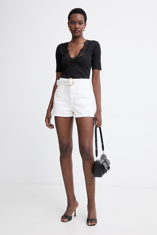 Twinset šortky dámske rifľové 261TT2471 béžová SS26