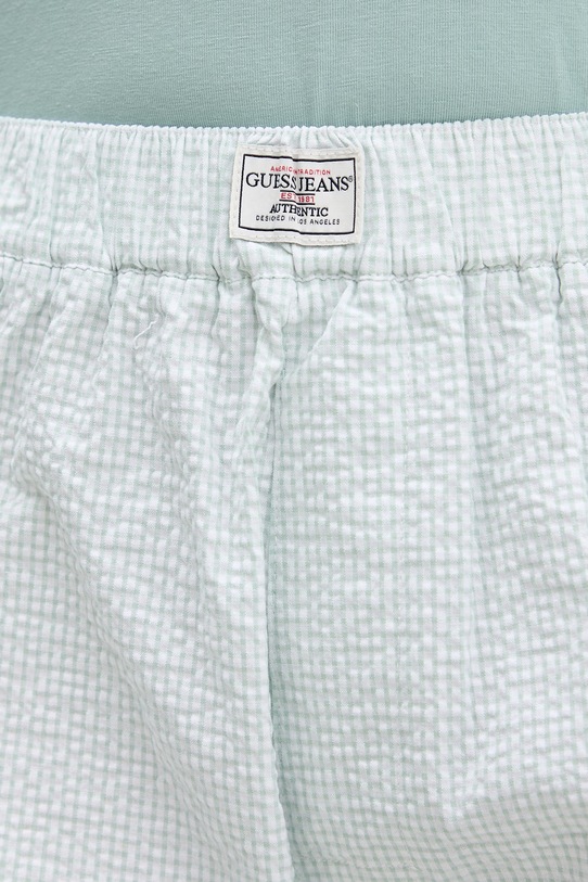 Guess Jeans szorty damskie zielony W6GD45.WFC01