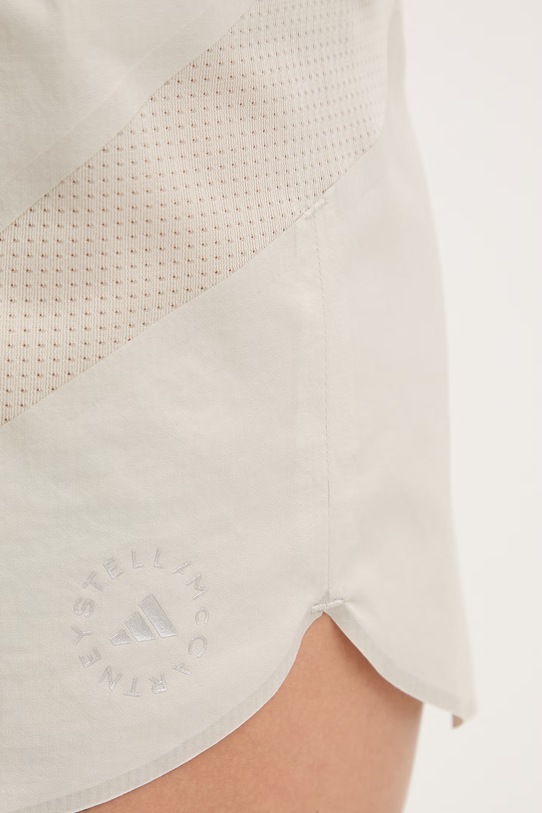 adidas by Stella McCartney szorty sportowe damskie beżowy JY8200