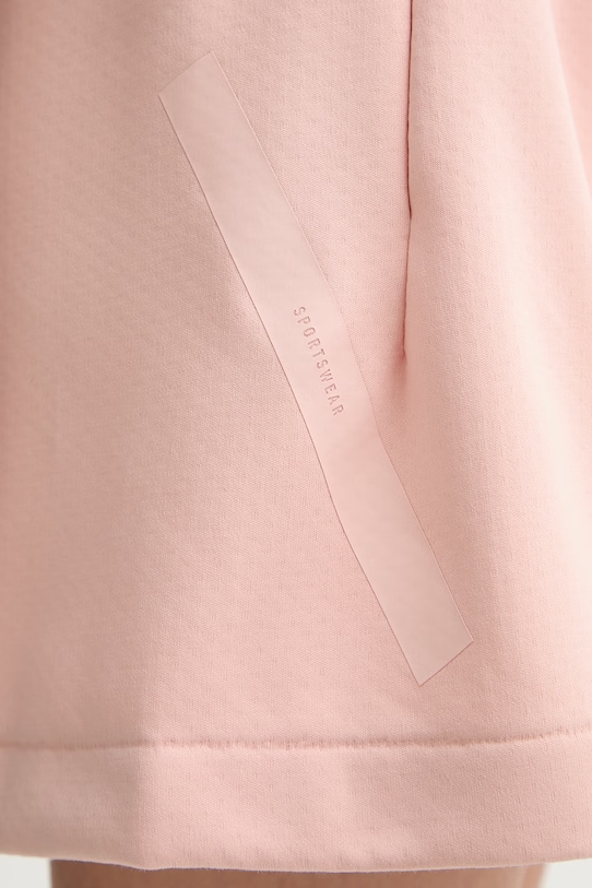 adidas szorty damskie z bawełną Z.N.E pomarańczowy KC7728