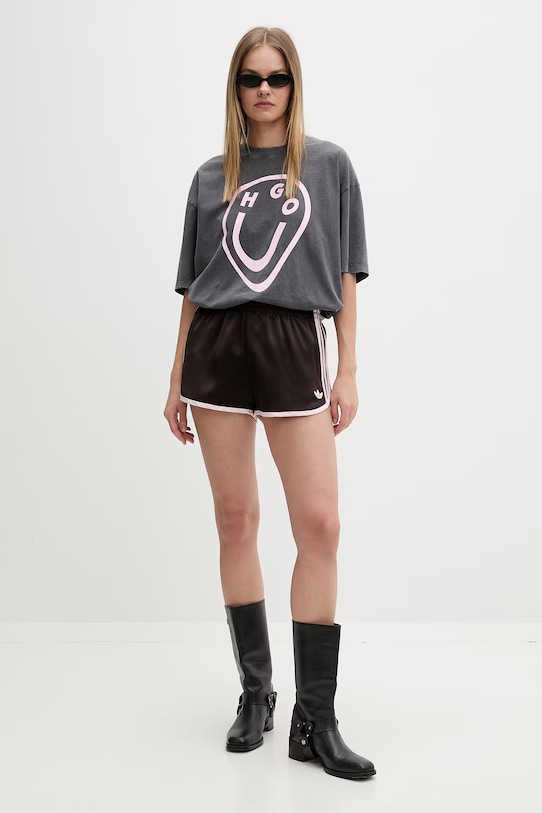 Adidas Originals Σορτς επίσημα Γυναικεία KC9006 καφέ SS26