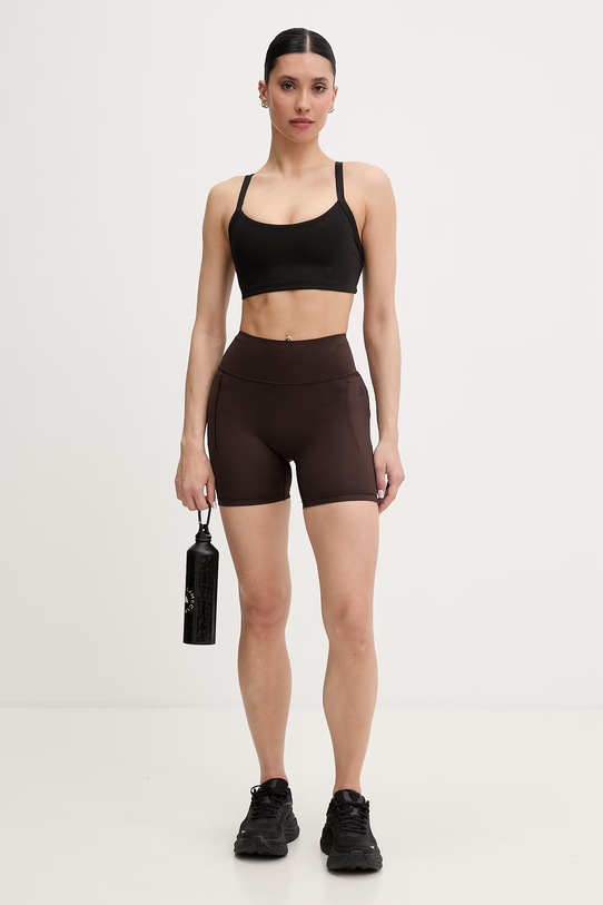 adidas Performance szorty sportowe damskie KF1043 brązowy SS26