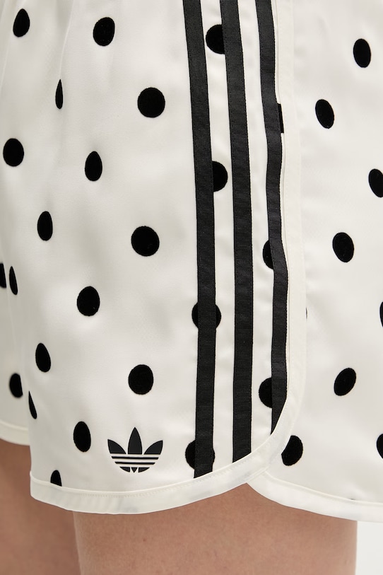 adidas Originals szorty dresowe damskie beżowy KV1171