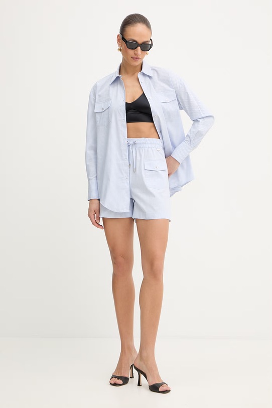 Fracomina szorty FS26SV6004W520N8 niebieski SS26