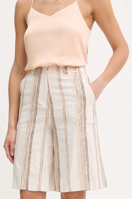 Fracomina szorty pozostałe beżowy FS26SV6009W840N8