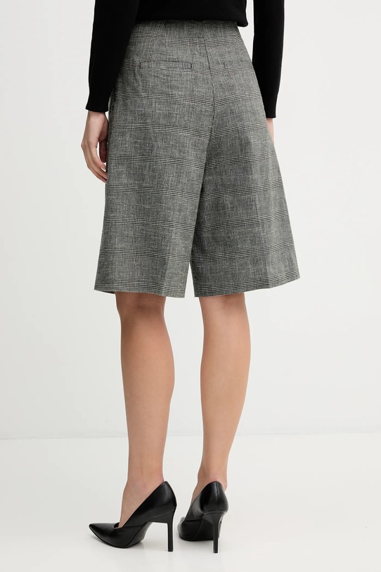 Odzież United Colors of Benetton szorty z domieszką lnu 4Z8ED902H szary