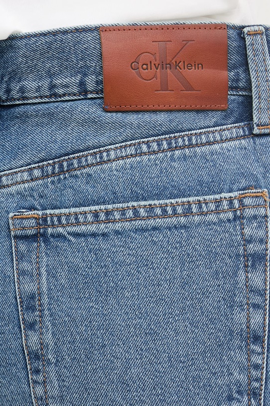 Calvin Klein Jeans šortky dámské džínové modrá LV047F676G