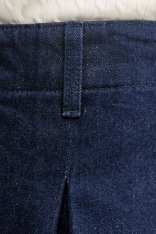 Calvin Klein Jeans kratke hlače ženske denim mornarsko modra LV047F792G