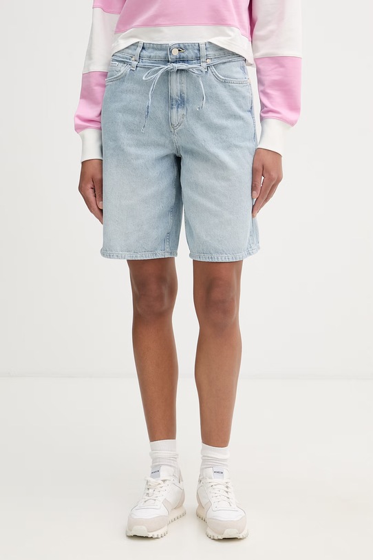 Marc O'Polo bermudy damskie jeansowe niebieski 5000008025