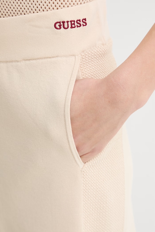 Guess šortky dámske GABRY béžová V6GD05.Z0652