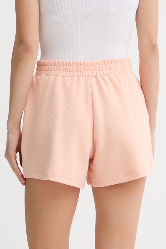Odzież Guess szorty dresowe damskie CLARA V6GD08.K3004 pomarańczowy