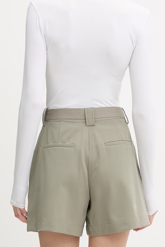 Îmbrăcăminte Guess pantaloni scurți pentru femei NORTH SAILS W6GD01.W1415 verde