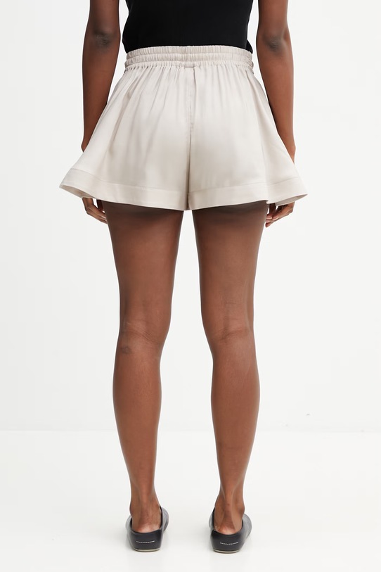 Oblečení Y-3 W TENNIS SHORTS ženské šortky z viskózy KQ9731 béžová