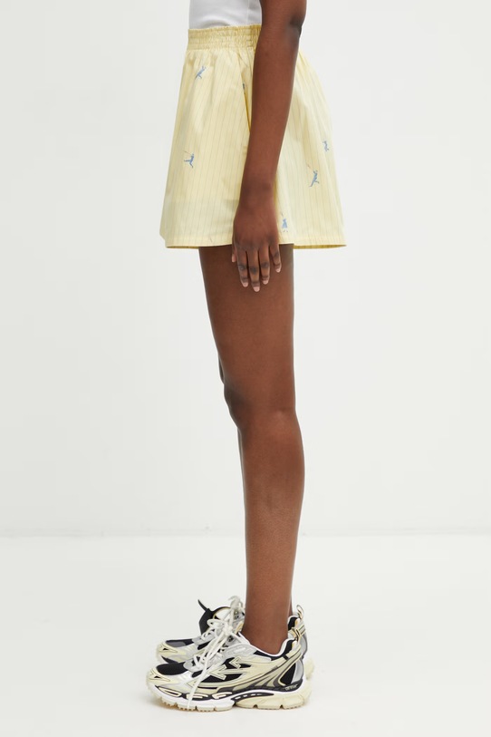 Lacoste shorts cotton Women's FF1034 yellow SS26