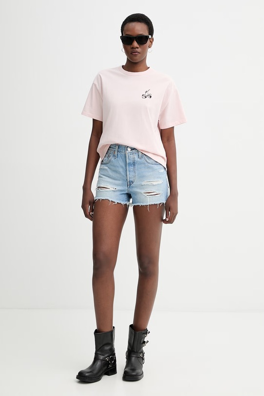 Levi's szorty jeansowe 501® ORIGINAL 56327.0552 niebieski SS26