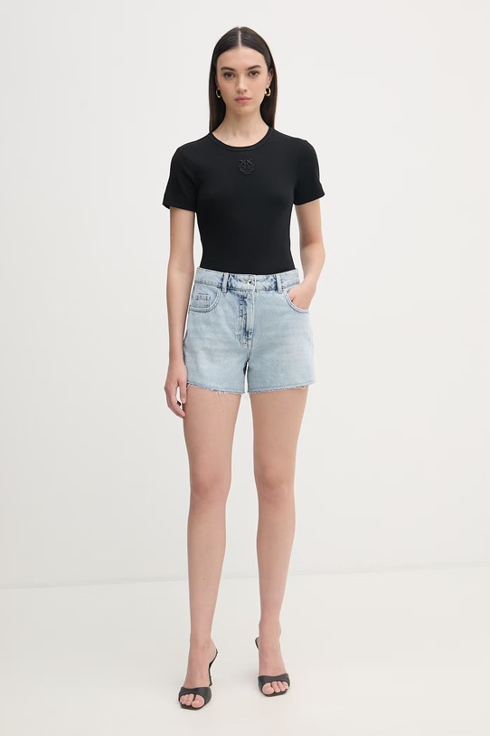 Patrizia Pepe szorty damskie jeansowe 2P1744.D070 niebieski SS26