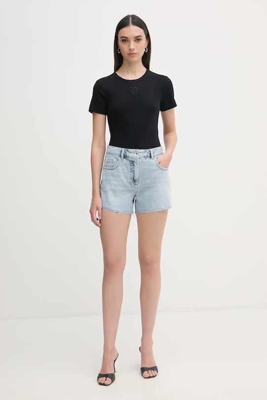 Patrizia Pepe szorty damskie jeansowe 2P1744.D070 niebieski SS26