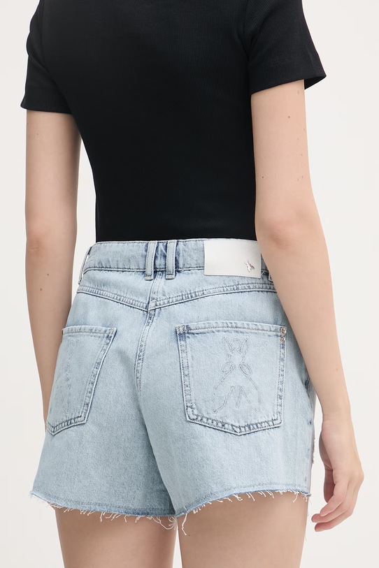 Odzież Patrizia Pepe szorty damskie jeansowe 2P1744.D070 niebieski