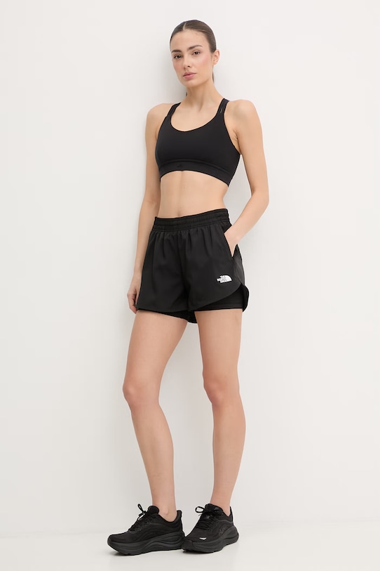 The North Face szorty 2w1 damskie FLEX NF0A8FBWJK31 czarny SS26