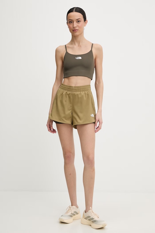 Tréninkové šortky The North Face FLEX NF0A8FBWJV41 zelená SS26