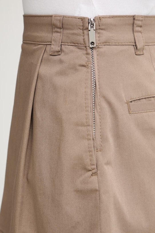 Max&Co. шорти жіночі бавовняні з еластаном MCOMAESTRO коричневий 2616141024200