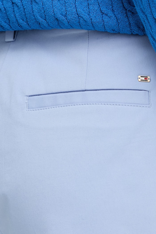 Tommy Hilfiger elegantné šortky dámske modrá WW0WW49592