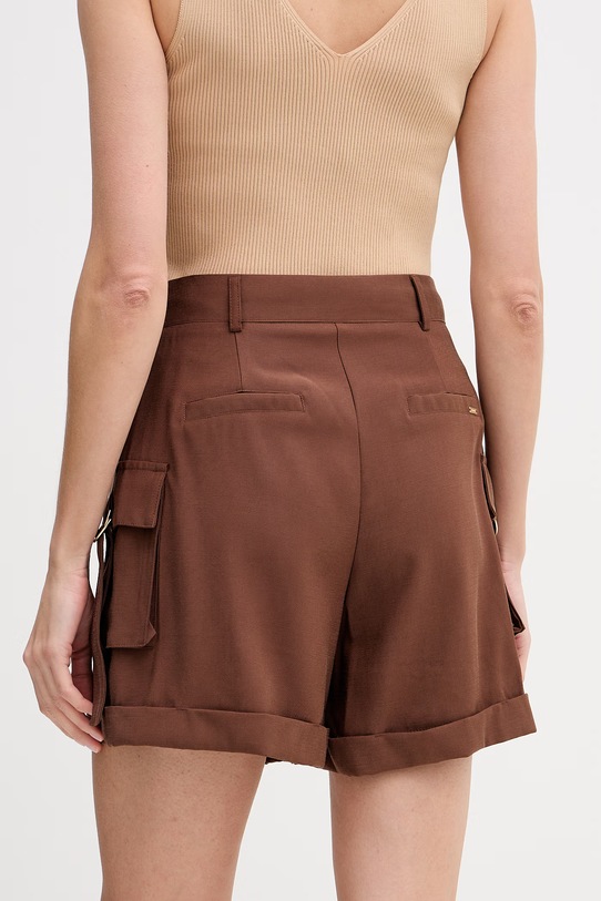 Odzież Gaudi szorty damskie 611FD25014 brązowy