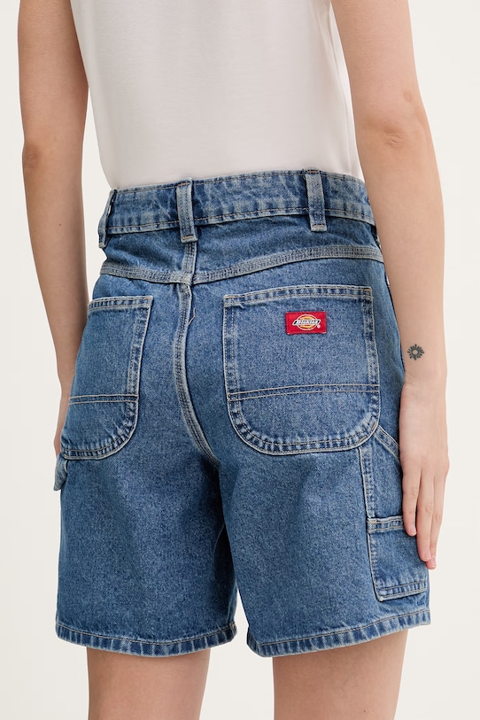 Ρούχα Dickies σορτς Γυναικεία ντένιμ DK0A88PBCLB1 μπλε