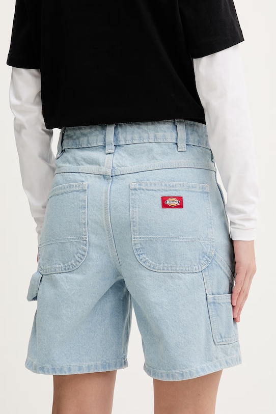 Ρούχα Dickies σορτς Γυναικεία ντένιμ DK0A88PBC151 μπλε