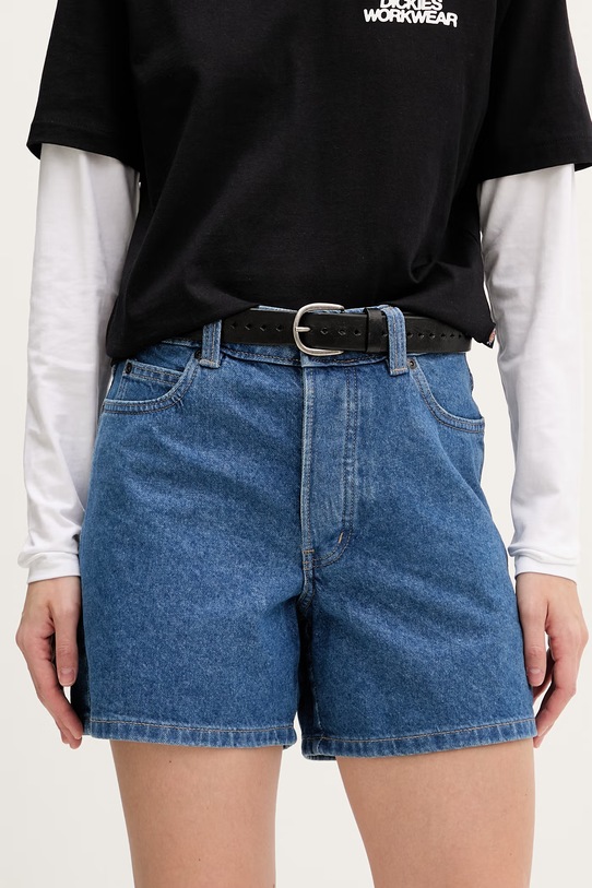 Dickies σορτς γυναικεία ντένιμ μπλε DK0A88QVCLB1