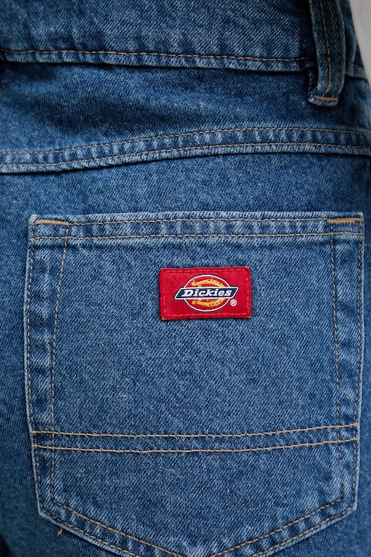 Dickies σορτς γυναικεία ντένιμ μπλε DK0A88QVCLB1