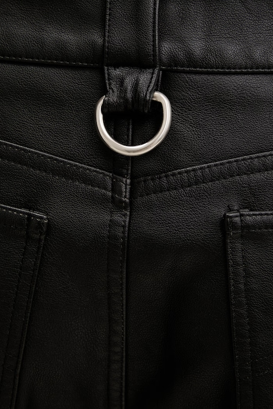 The Ragged Priest szorty cargo damskie czarny RPHL251053WV