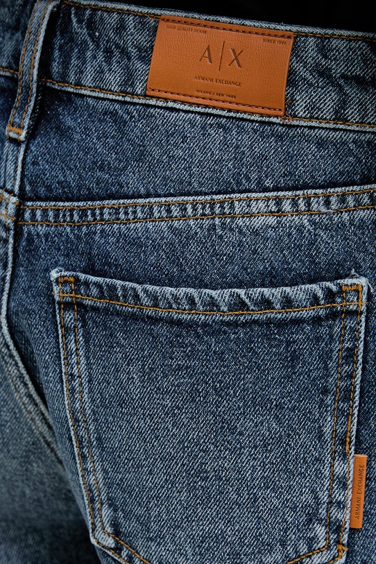 Armani Exchange szorty damskie jeansowe niebieski XW002272.AF21886