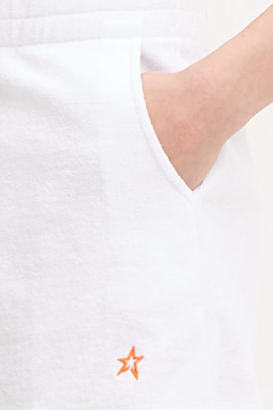 Perfect Moment σορτς επίσημα γυναικεία από βαμβάκι Terry λευκό W3001375