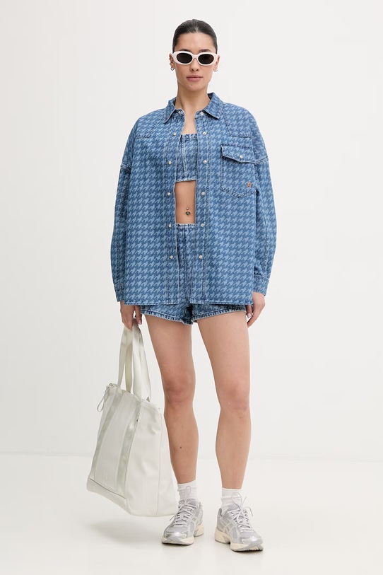 Perfect Moment σορτς γυναικεία ντένιμ W3001392 μπλε SS26