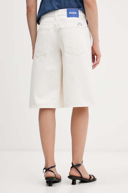 Oblečenie HUGO Blue bermudy dámske rifľové Galola_B 50556965 béžová