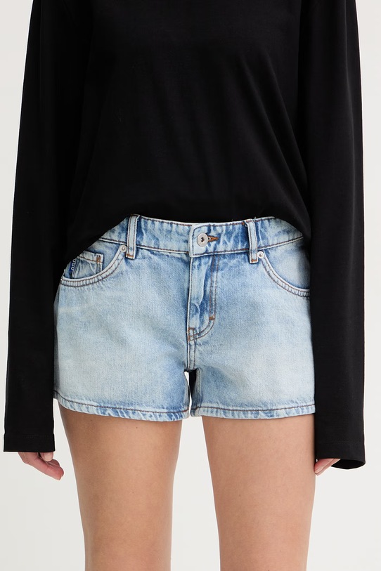 HUGO niebieskie szorty damskie jeansowe Galimon_B niebieski 50557083