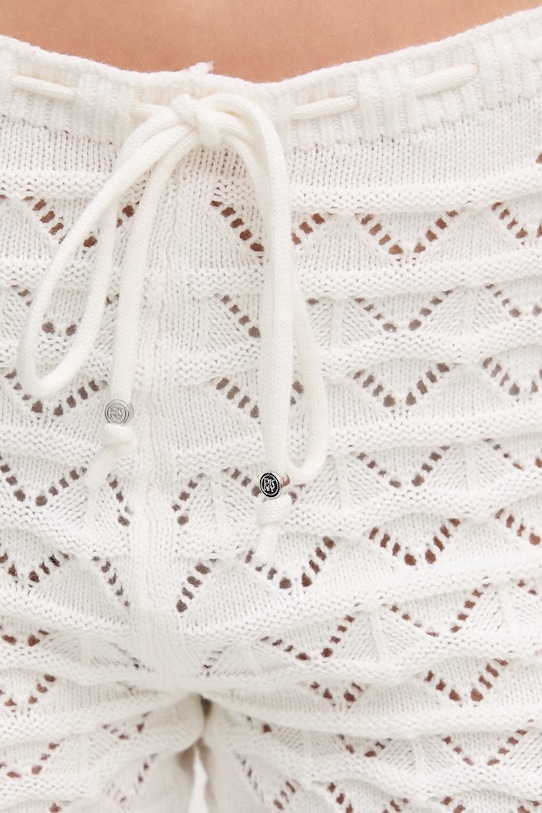 DKNY szorty damskie bawełniane biały DJ6R0139